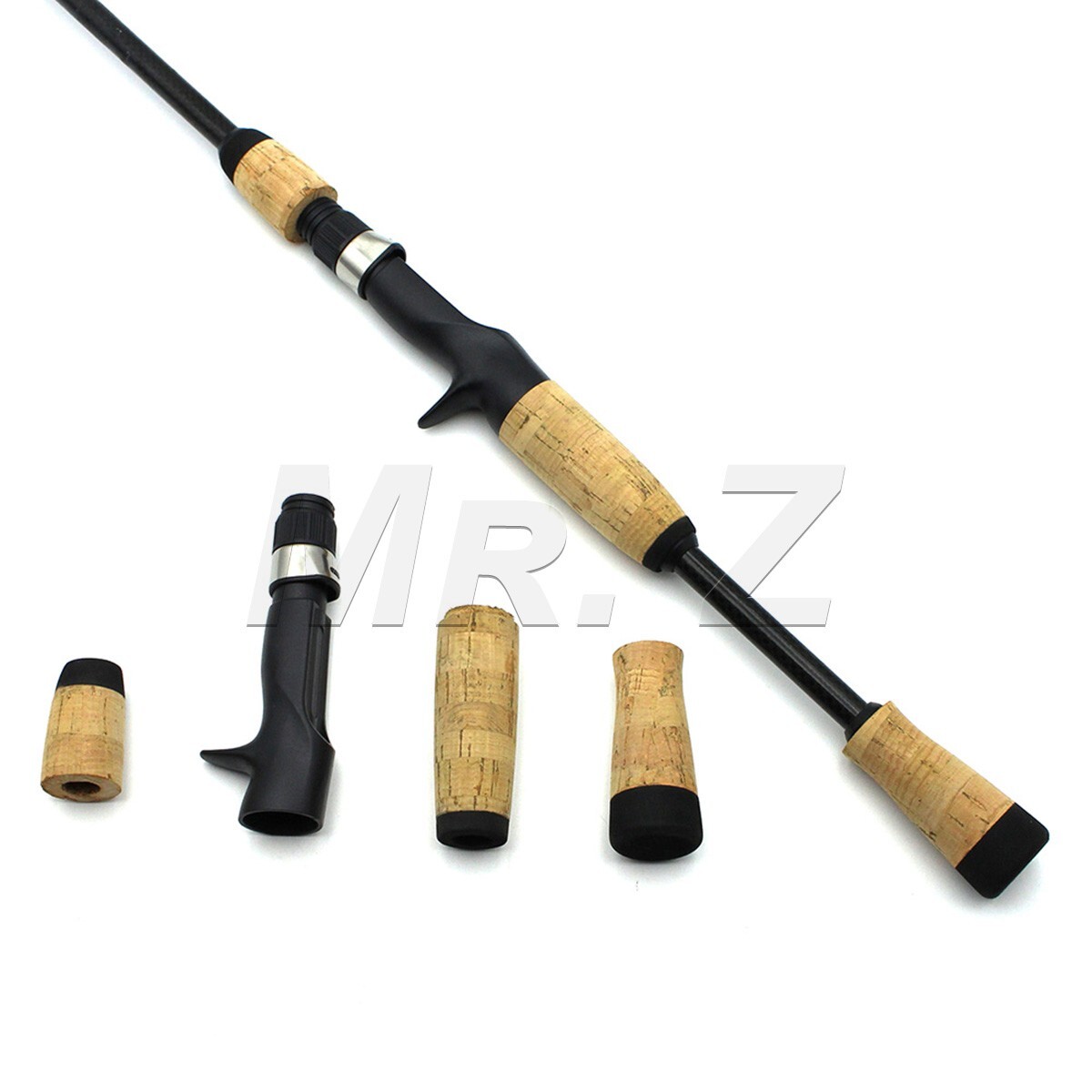 cork replacement handles for fishing poles Casting Fishing Rod Handle Composite Cork Build Repair Replace With Reel  Seat