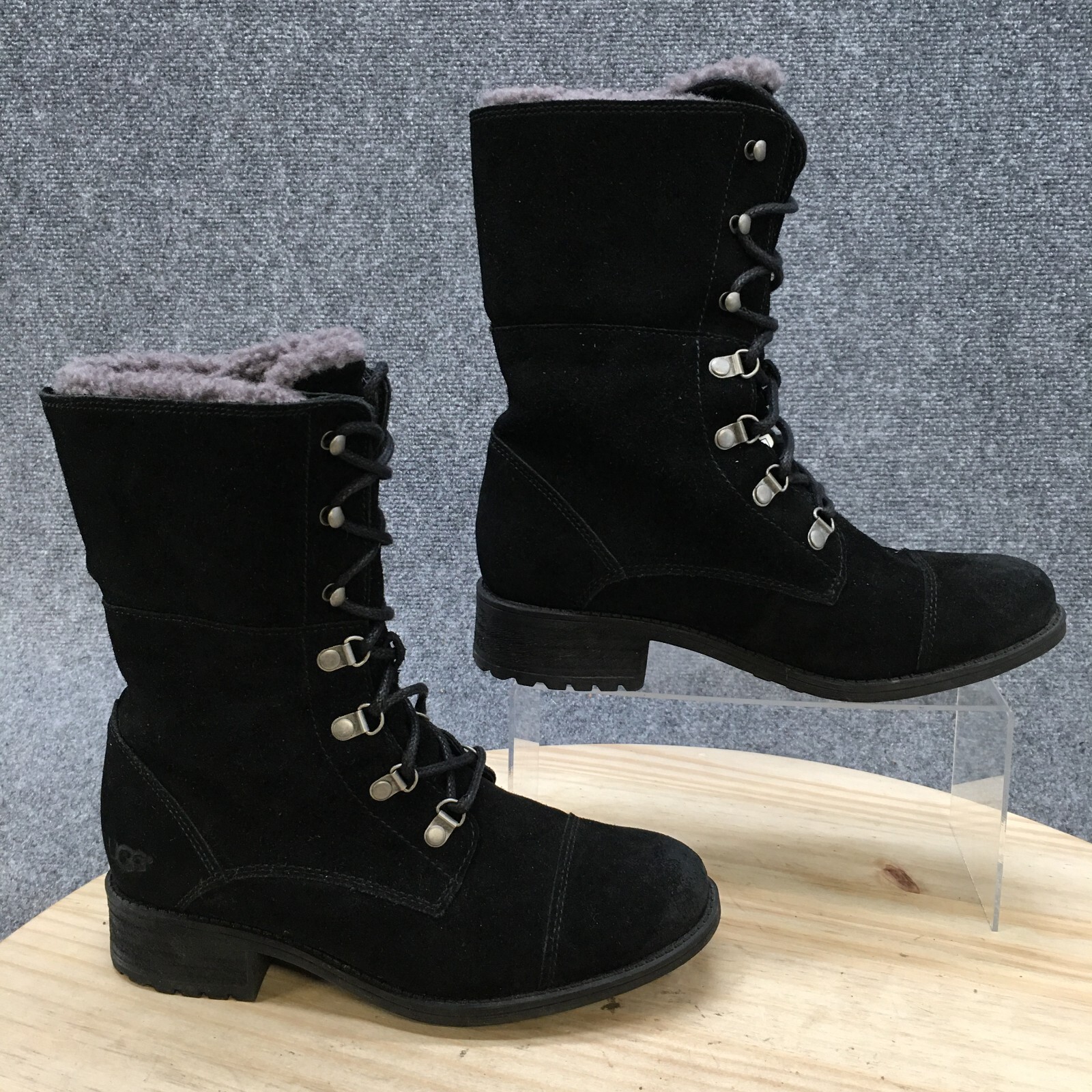 UGG Boots Womens 8 Gradin Fold-Down 