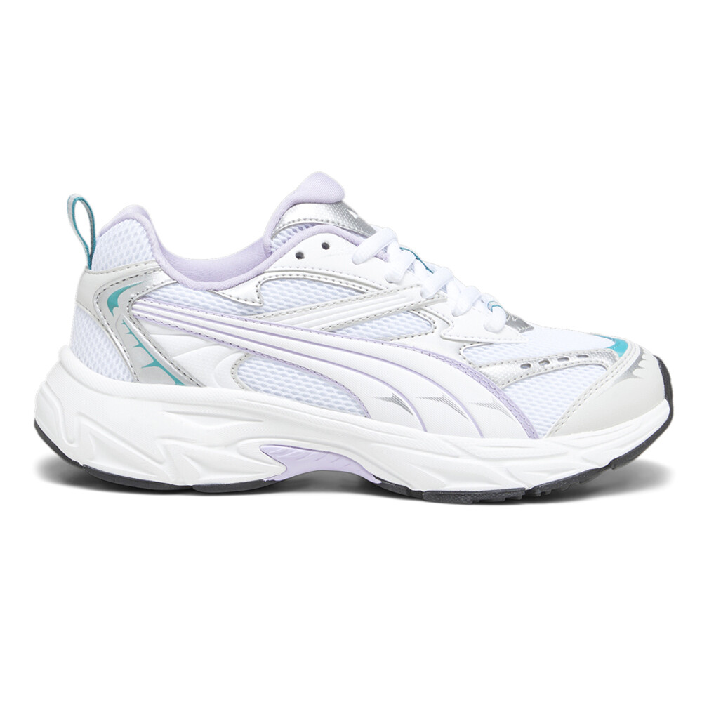 Мужские белые кроссовки Puma Morphic на шнуровке 39272407