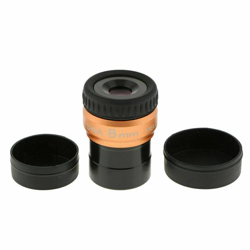 SWA 8mm/12mm/16mm/19mm/27mm Superweitwinkel 70° 1,25" Teleskop Okular Objektiv - Bild 54 von 55