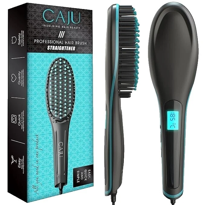 Black Hair Straightening Brushes Irons