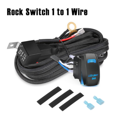 Nilight NI-RS05 LED Light Bar Rocker Switch 5Pin Laser On/Off