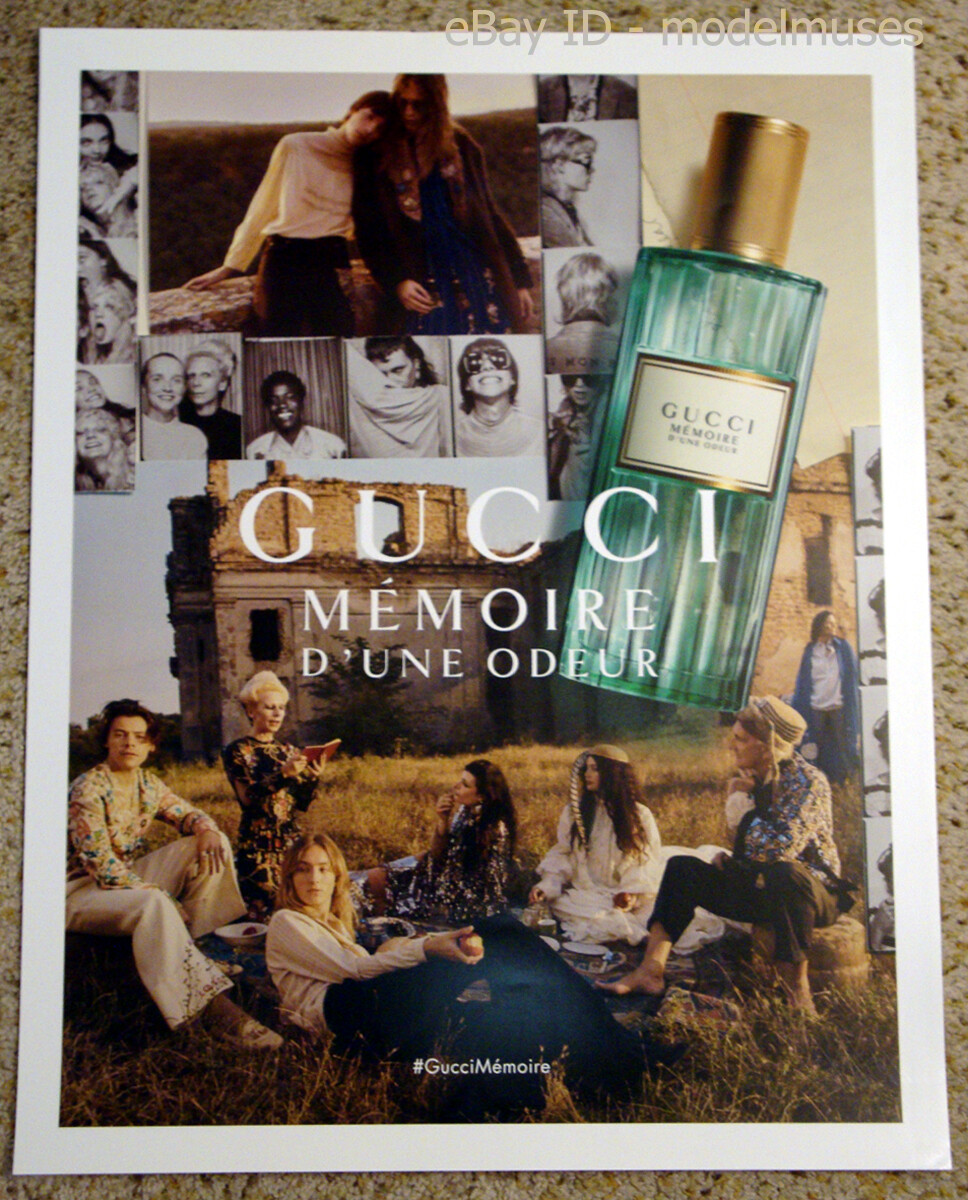GUCCI Women's Men's Fragrance POSTER Harry Styles 22