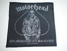 MOTORHEAD LEMMY 49 WOVEN PATCH