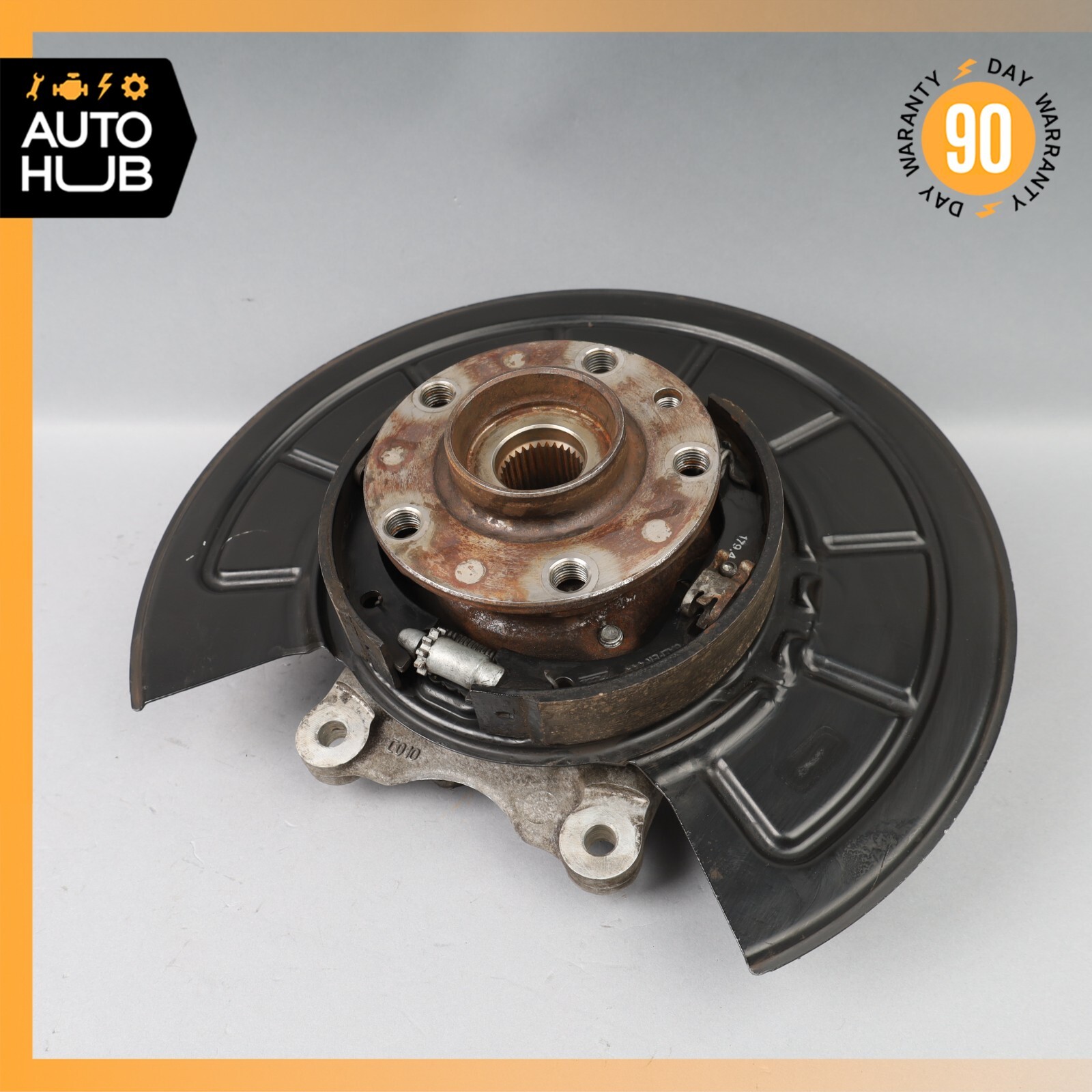 14-17 Maserati Ghibli M157 Rear Right Passenger Side Spindle Knuckle Hub OEM 75k