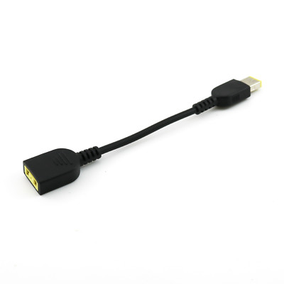 Male to Female Square Adapter Power Extension Cable for Lenovo
