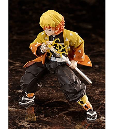 極美品 12インチ レア盤 仙人掌 from MONJU/MASTERPIECE Demon Slayer BUZZmod. Zenitsu Agatsuma Figure 1/12 Exclusive