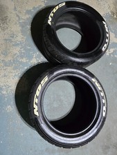 Nitto Nt05 Brand New Tires 2 Qty With Nitto Nt05 White Sticker Labels