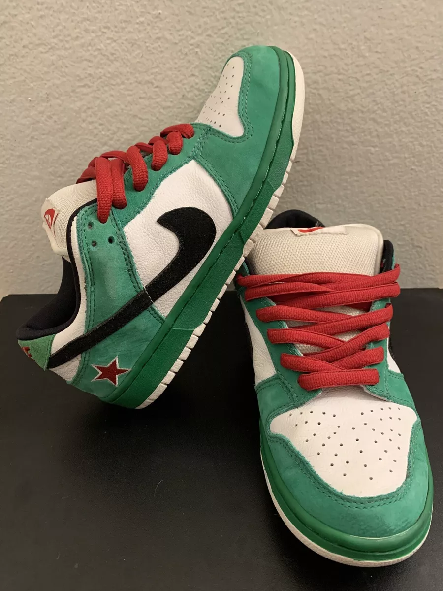 Nike SB Dunk Low Pro Heineken 2003 304292-302 Men's Sz 8 No Box | eBay