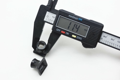 Pair of 14g 7/16" 11mm Organic Hand Carved Hanging Earring Taper Plugs Horn Wood - Picture 22 of 65