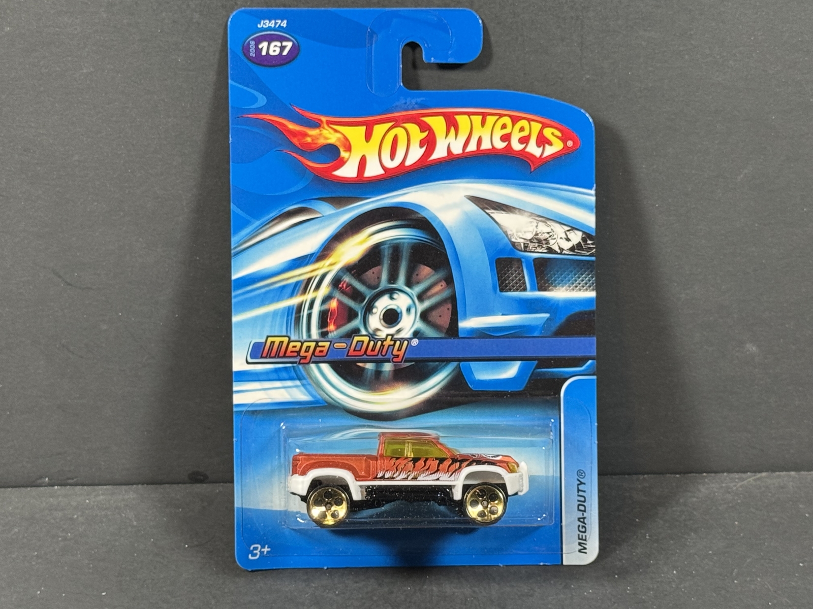 HOT WHEELS 2006 Mega Duty Copper Main Line #167 5-Hole