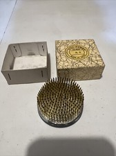 Metal Spike Flower Frog Made In Japan