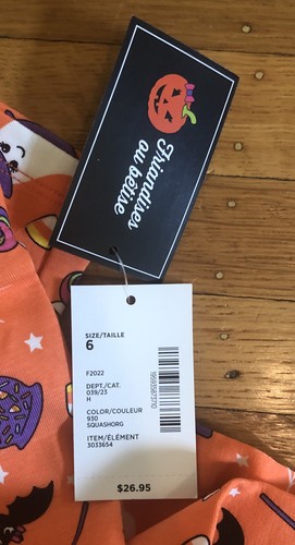 Gymboree girls size Halloween leggings Size:6 NEW/NWT - Picture 2 of 2