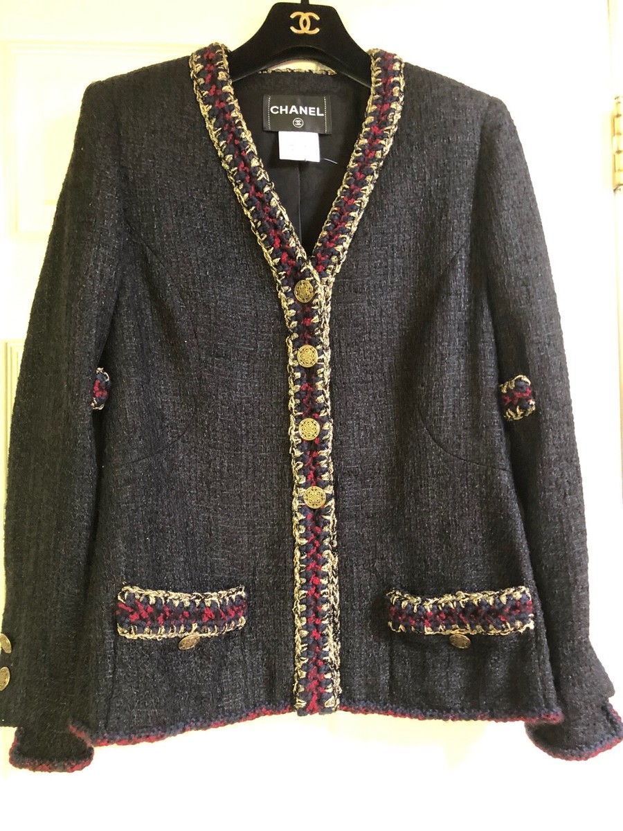 CHANEL ジャケット CHANEL シャネル ノーカラージャケット 03P P21281V12367