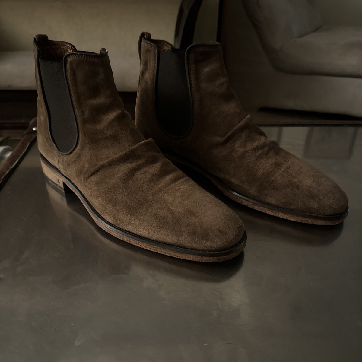 John Varvatos Collection FLEETWOOD Sharpei Chelsea BOOT. Size 13 JOHN VARVATOS Men main image 3