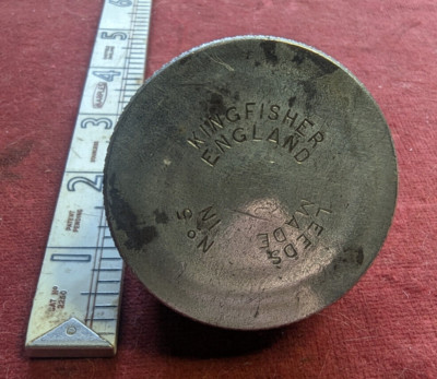 Vintage Eisvogel Fettbecher Nummer 5 (H)