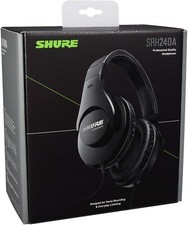 Professional Quality Headphones designed for Home Recording Black Shure SRH240A