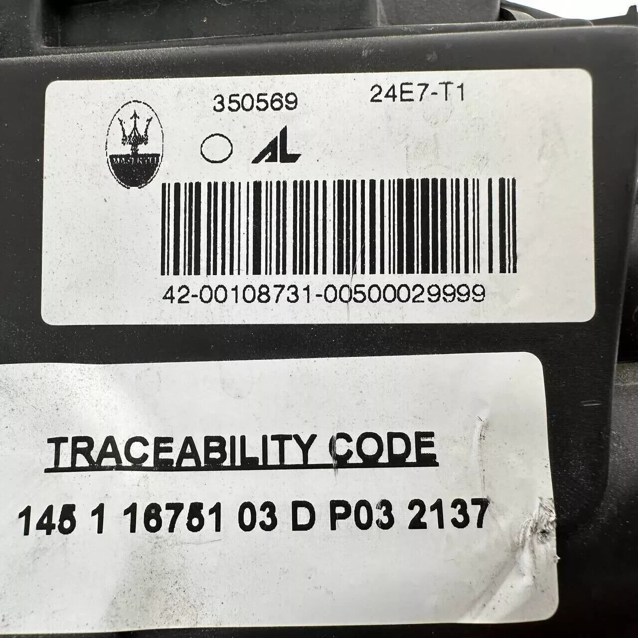 2018 2019 2020 MASERATI GRANTURISMO GT HEADLIGHT HEADLAMP RIGHT USED