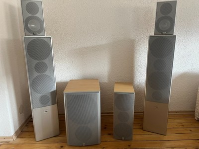 Canton 5.1-Lautsprecherset (2x LE 107, 2x GLE 401, 1x LE 105 CM, 1x AS 25 SC)