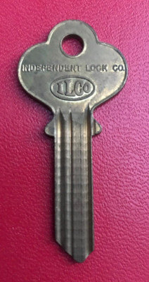 Vintage Independent Lock Company brand key Blank 1016N [KB1] | eBay