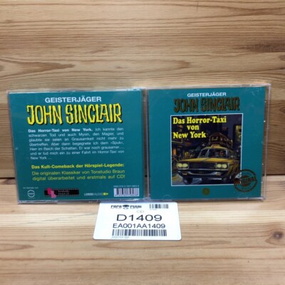 ##D1409 JOHN SINCLAIR - CD 003 das Horror-Taxi von New York