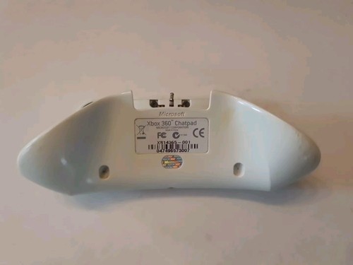 Official Microsoft Xbox 360 Chatpad Keyboard White X814365-001 - Tested - Picture 2 of 2