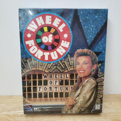Wheel of Fortune Sony Imagesoft-1-3 players PC Windows- Brand New- Big Box Rare!