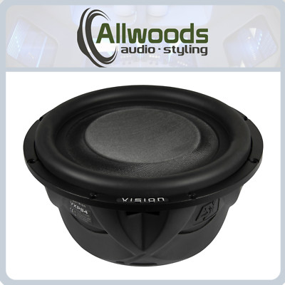 ESX VXP84  20 cm (8 ) high-end SQ flat subwoofer 300w rms