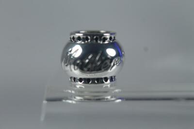 'Mother' In Script Silverstone Bead By DaVinci #DB 15-2 NEW