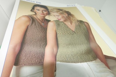 Stylecraft Knitting Pattern 8099 Sirocco DK Tops Tanks Sleeveless 32-42''