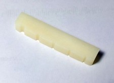 Genuine High Density Camel Bone Nut 45mm for 5 String Bass Guitar Shaped Tone