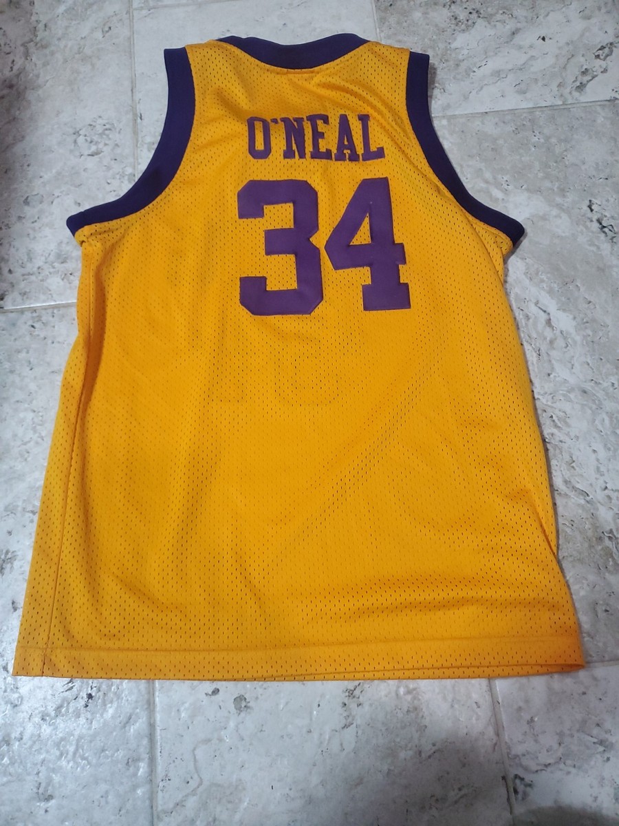 レア！NIKE製 SHAQUILLE O'NEAL LAKERS JERSEY Authentic Shaquille O'Neal 40 M Nike Los Angeles Lakers