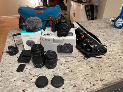 canon eos rebel sl2 dslr camera package