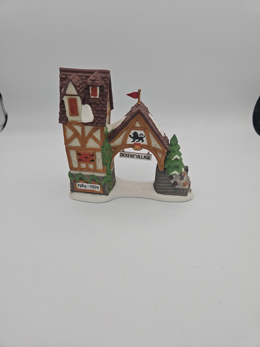 Department 56 Dickens Village POSTERN 10 Yr Anniversary 1984-94 Porcelain Gate