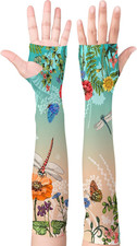 Gardening Sleeves for Women Cooling Sun Protection Anti-Scratch