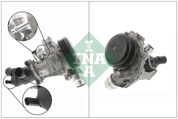 INA Wasserpumpe 538 0731 10 FüR MERCEDES-BENZ-image