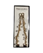 Phone Wristlet Chain  Bead Strap 51  Universal Fits Any Phone Case Or Bag 