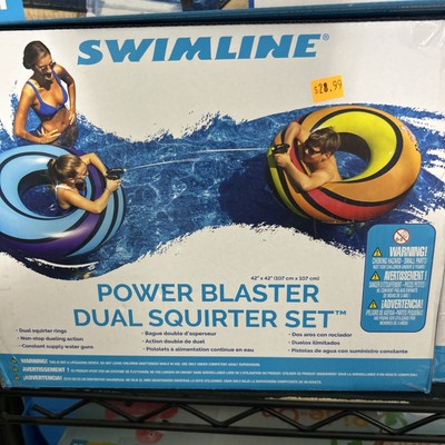 Swimline Power Blaster Dual Squirter Set 
