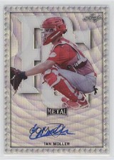 2020 Leaf Perfect Game All-American Classic Silver Wave 9/12 Ian Moller Auto nd3