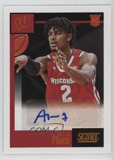 2021-22 Panini Chronicles Draft Picks Score Rookie Orange Aleem Ford Auto 1u58