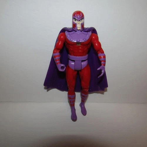 Vintage Uncanny X-Men Magneto Super Spark 5.5" Action Figure Marvel ToyBiz 1992