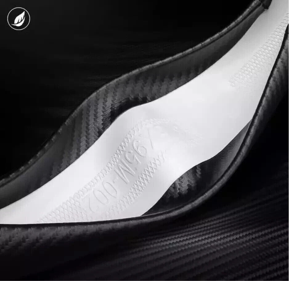 Чехол на руль из натуральной кожи + углеродного волокна для всех автомобилей McLaren 15 дюймов 38 см - Изображение 3 из 4