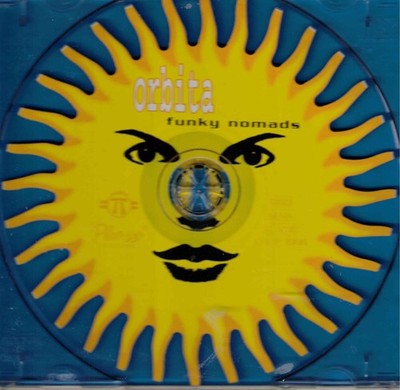 Funky Nomads by Orbita (CD, 1996 Pikosso) Italo Disco Downtempo/Sun-Shaped CD