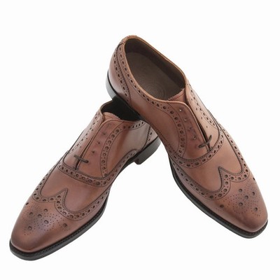 Cheaney Litchfield Brogue in Mahogany
