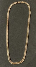 37g 9ct Gold Double Curb Chain
