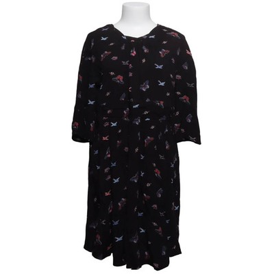 Ba&sh, Kleid, Größe: M, Schwarz/Mehrfarbig, Viskose, Print, Damen #DGi