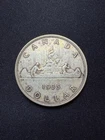 1935 Canadian Silver Dollar Coin.