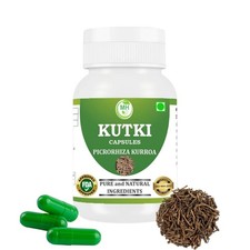 Morsan Healthcare Kutki Picrorhiza kurroa Capsules 500mg  Pure Herbal  60