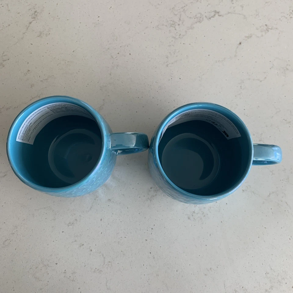   2-Новый Disney Parks Микки Маус поднятый значок бирюзовый Aqua переливающийся 16 унций кружка - Изображение 2 из 4