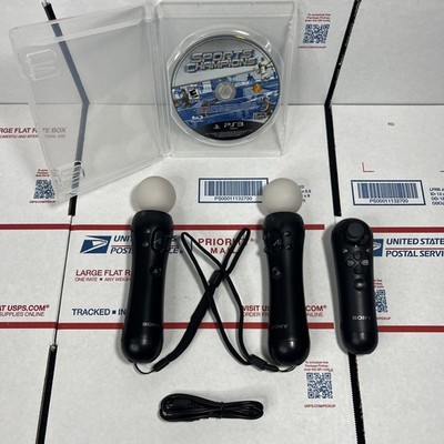 SONY PlayStation Move Motion Controllers CECH-ZCM1U + Game - SAME DAY - WARRANTY
